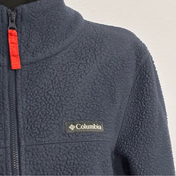 Columbia | Women's Blue Full-Zip Northern Reach Sherpa Jacket Omni Heat Size M - Picture 4 of 16